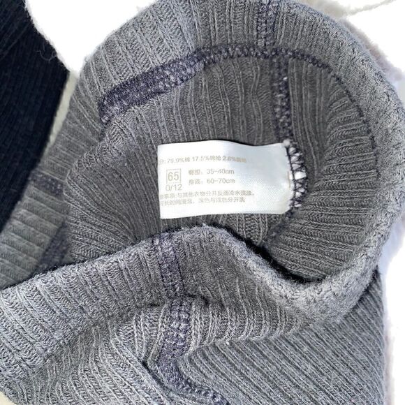 Set of 3 ribbed girls footed tights #10 - Picture 5 of 5